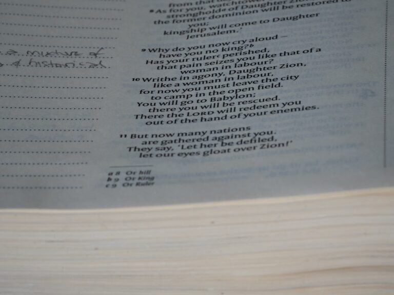Um Close Up De Um Livro Com Escritos Sobre Ele M4V5oLD AV0