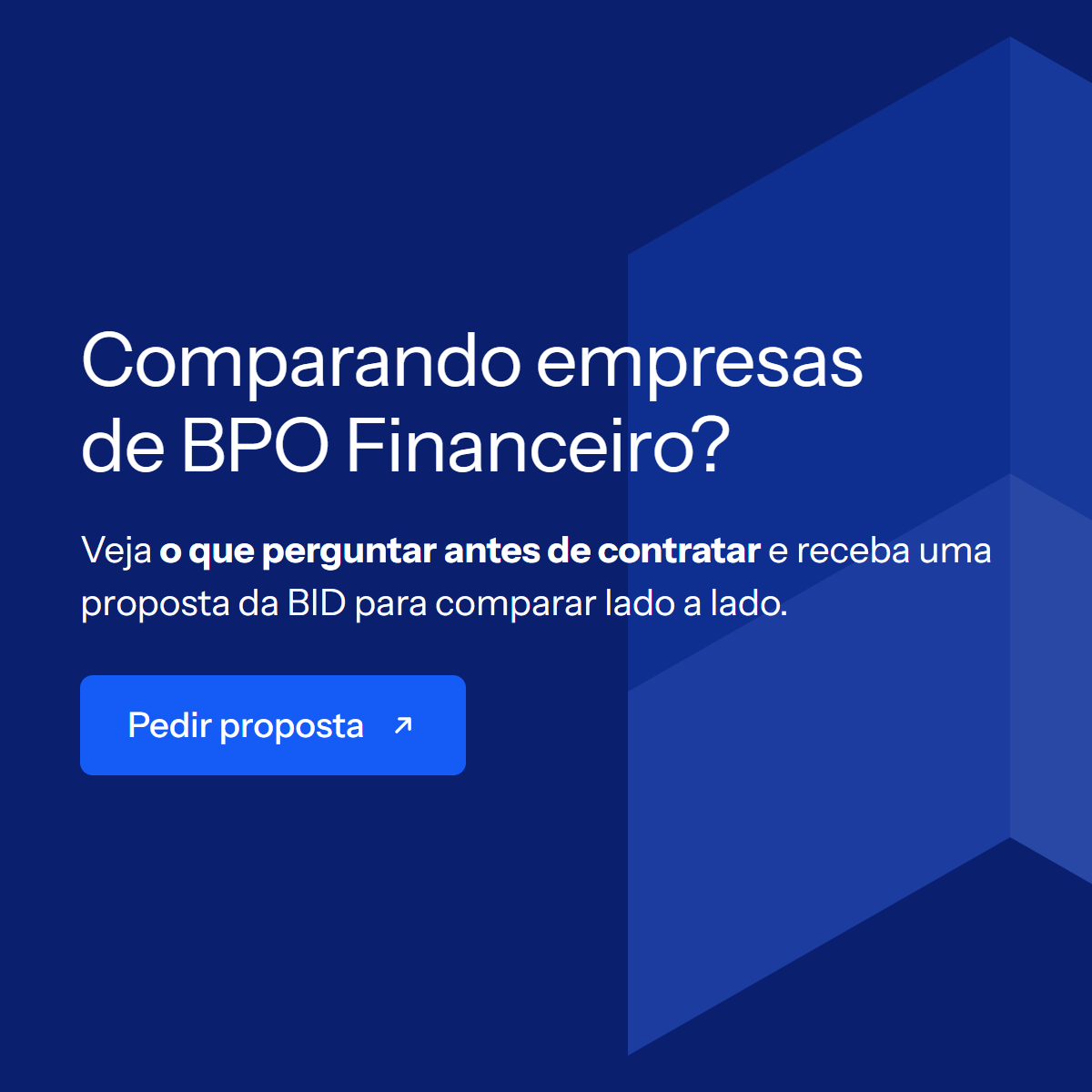Peça uma proposta de BPO Financeiro da BID